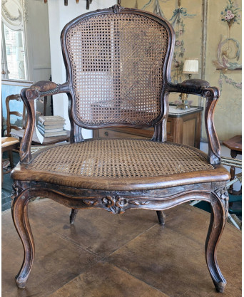 A pair of 18th Century French Armchairs