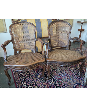 A pair of 18th Century French Armchairs A pair of 18th Century French Armchairs