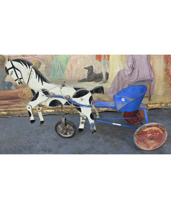 A Child's Horse and Sulky
