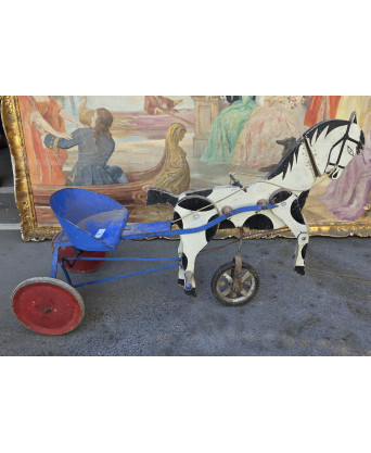 A Child's Horse and Sulky