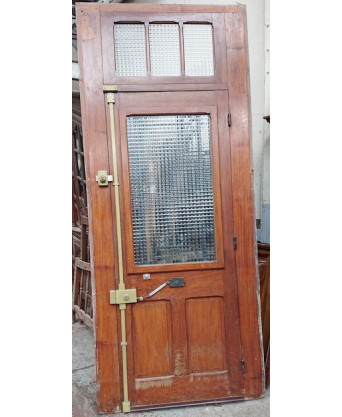 A French Art Deco Entrance Door A French Art Deco Entrance Door