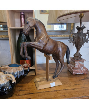 A French Leather Horse 