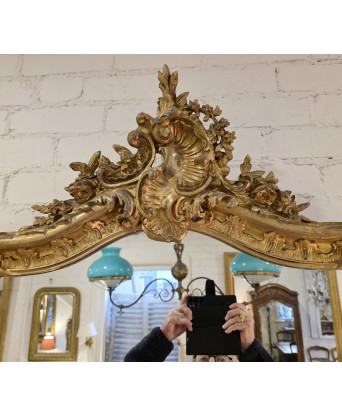 A French Louis XV Mirror A French Louis XV Mirror