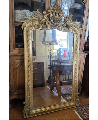A French Louis XVI Mantle Mirror