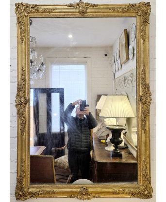 A French Napoleon III Mirror 