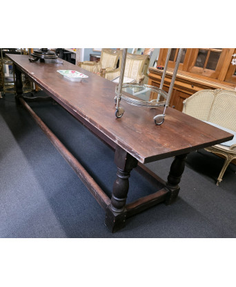 A French Oak Monastery Table 