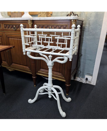 A French faux bamboo Planter Stand