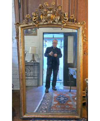 A Parisian Napoleon III Mirror