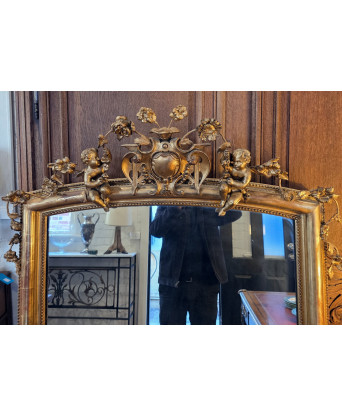 A Parisian Napoleon III Mirror A Parisian Napoleon III Mirror