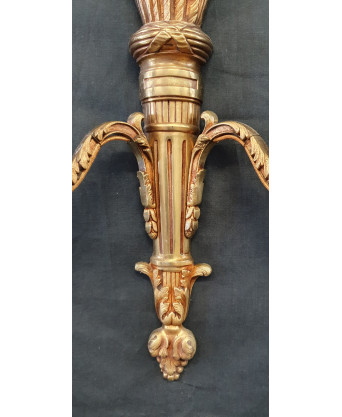 A fine pair of Louis XVI Wall Lights A fine pair of Louis XVI Wall Lights