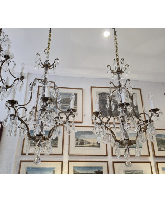 A pair of elegant Parisian Chandeliers A pair of elegant Parisian Chandeliers