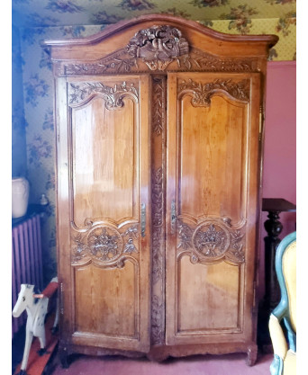 A 19th century French 'Armoire de Mariage'
