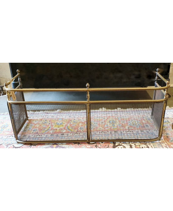 A French Brass Fire Screen