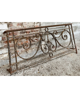 A French Scroll-work Grille