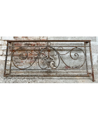 A French Scroll-work Grille
