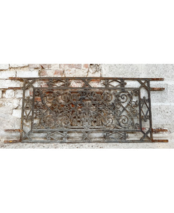 A French Scroll-work Grille