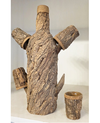 A French Cork Tree Liqueur Bottle 