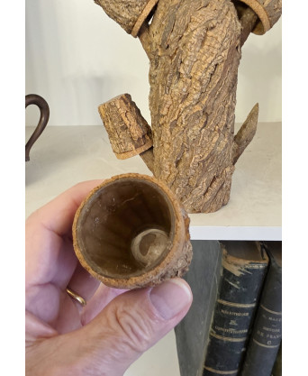 A French Cork Tree Liqueur Bottle 