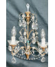 A Florentine Crystal Wall Light
