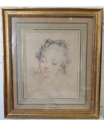 A François Boucher Drawing A François Boucher Drawing
