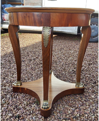 A French Empire Library Table