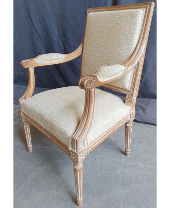 A pair of French Louis XVI Armchairs