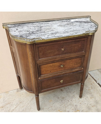 A French Louis XVI Demilune Commode
