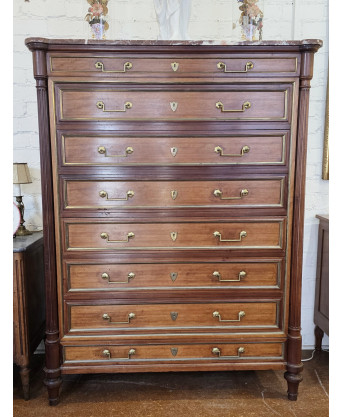 A Parisian 'Semainier' Tallboy