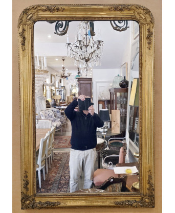 A fine Napoleon III Mantle Mirror