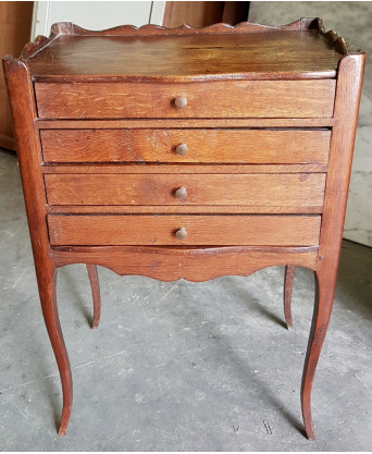 A French Provincial Bedside Table