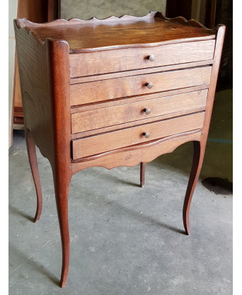 A French Provincial Bedside Table