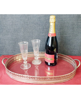 A French Silver Serving Tray
