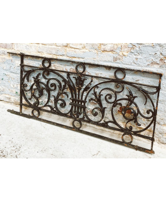 A French Scroll-work Grille