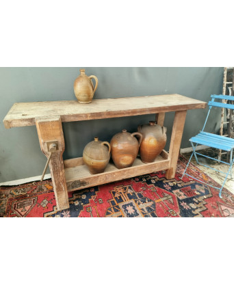 A 19th Century Carpenter’s Workbench A 19th Century Carpenter’s Workbench