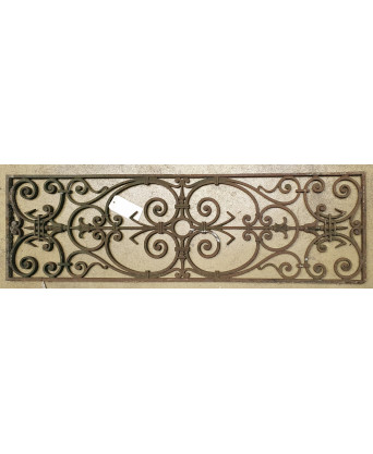 A French Scroll-work Grille