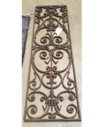 A French Scroll-work Grille A French Scroll-work Grille