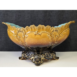 A French Majolica Cache-pot 