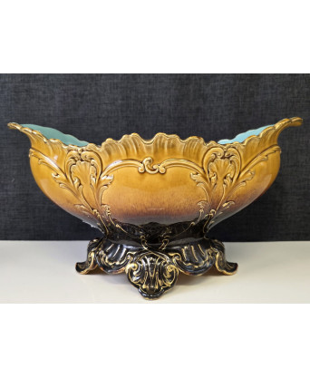 A French Majolica Cache-pot 