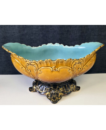 A French Majolica Cache-pot 