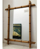 A French Faux Bamboo Mirror