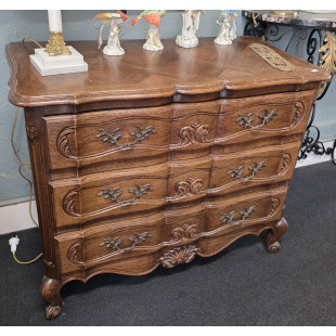 A French Provincial Louis XV Commode 