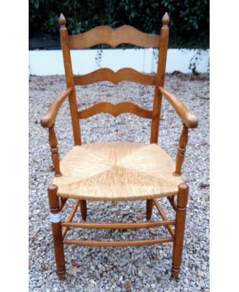 A French Provincial Armchair A French Provincial Armchair