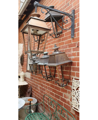 A French Outdoor Wall Lantern