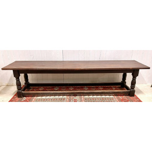 A French Oak Monastery Table