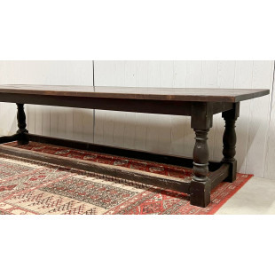 A French Oak Monastery Table