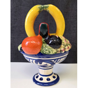 A Spanish Majolica Fruit Bowl 