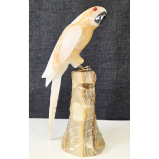 A Pietre Dure Parrot