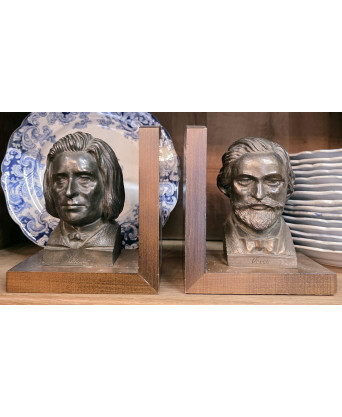 A pair of Classical Composers' Bookends A pair of Classical Composers' Bookends