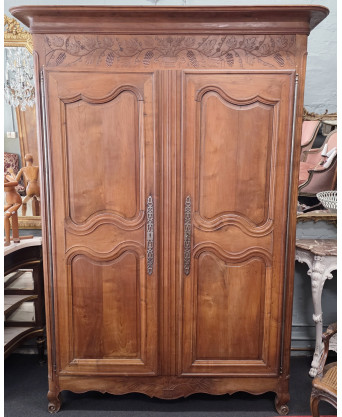 A fine Normandy 'Armoire de Mariage'