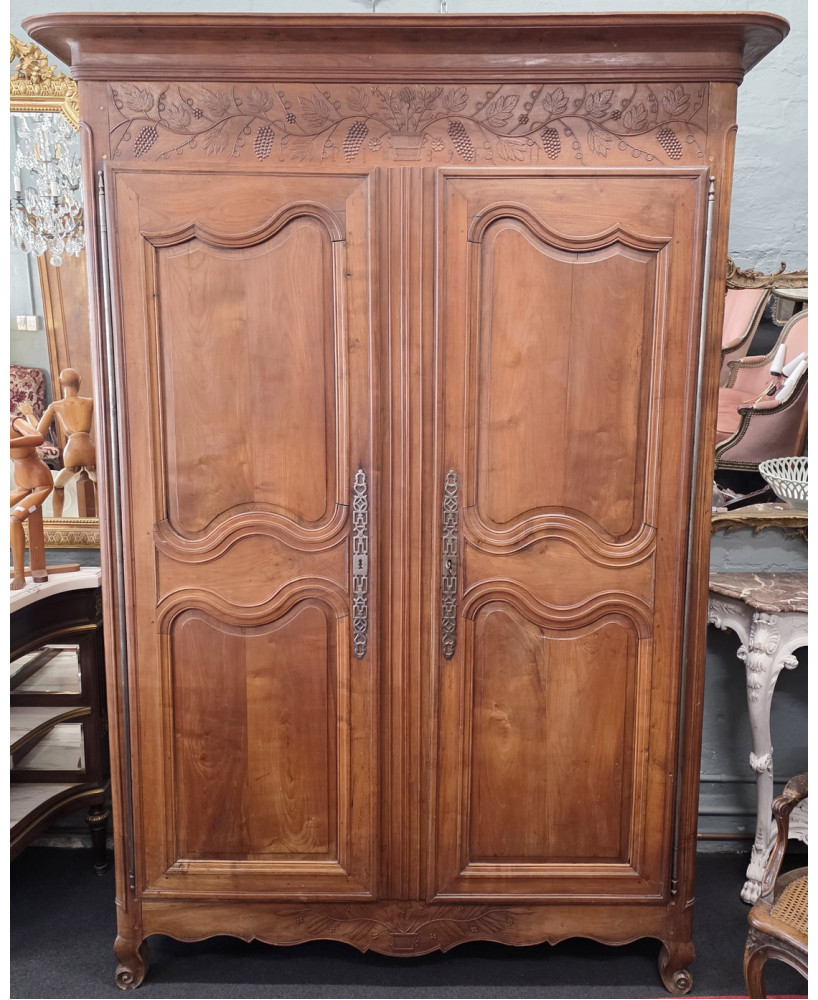 A fine Normandy 'Armoire de Mariage'